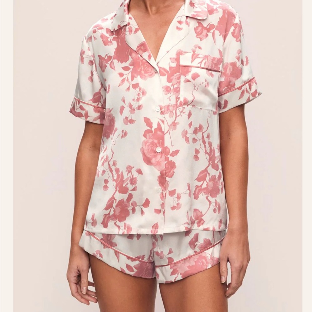 Eberjey x L'AGENCE - Washable Silk PJ Set - XS